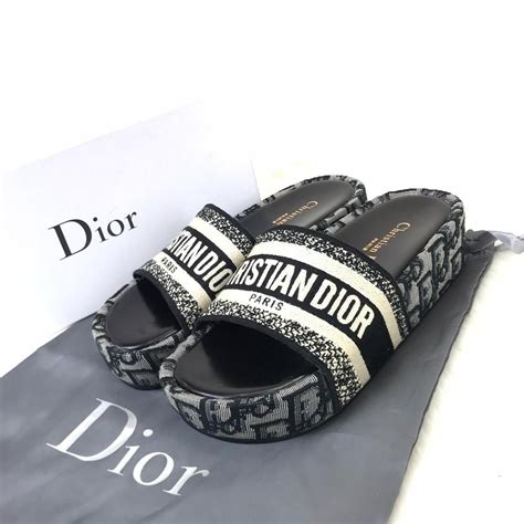 christian dior espadrilles slides|christian dior slides for women.